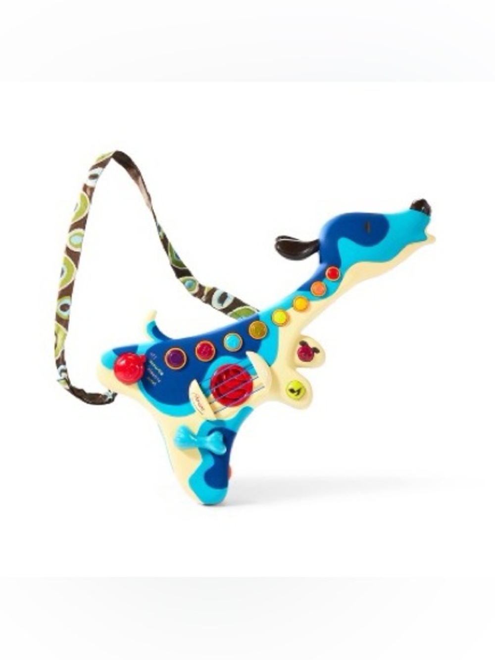B TOYS INTERACTIVE WOOFER DOG GUITAR TOY